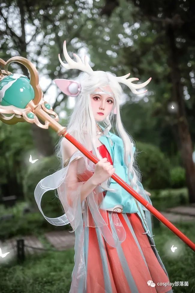|cos：遇见神鹿瑶cos正片