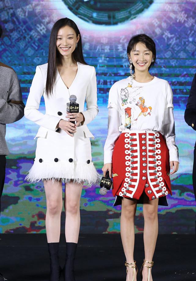 可馨育娃|倪妮的“腰臀比”真让人羡慕，穿着裹身裙好撩人，但看脸却很高贵