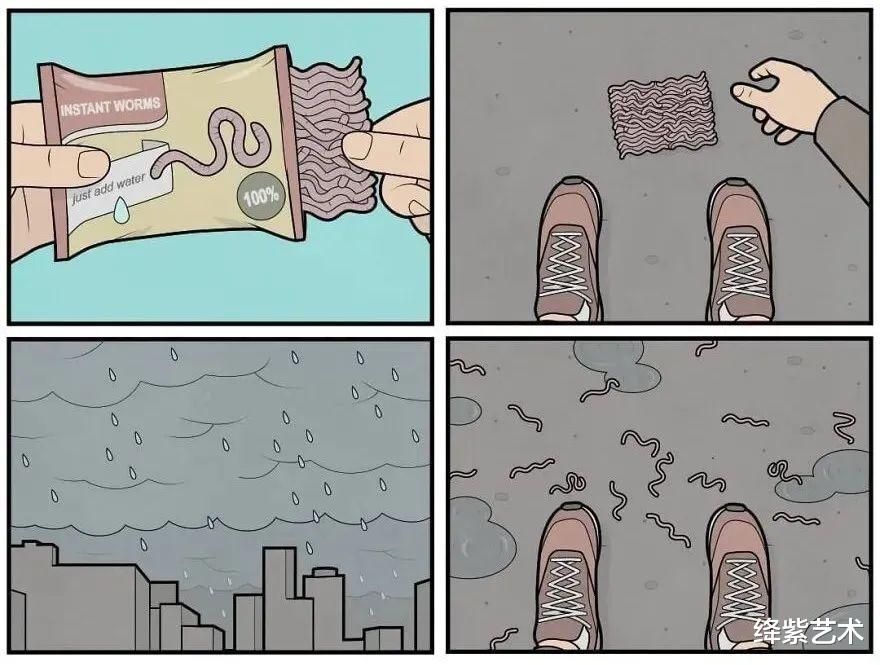 |18幅充满讽刺意味的漫画，需要多读几遍，才能看懂其中的内涵