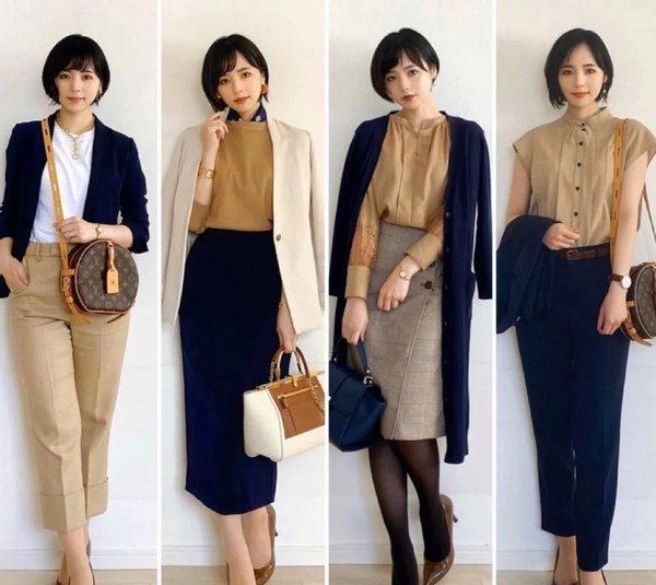 酸奶|中年短发女性搭对了太优雅，3位日本博主开春示范，照穿你也行