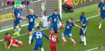 张党生|争议？切尔西大将手球解围被罚红牌！利物浦获点球，双方爆发冲突
