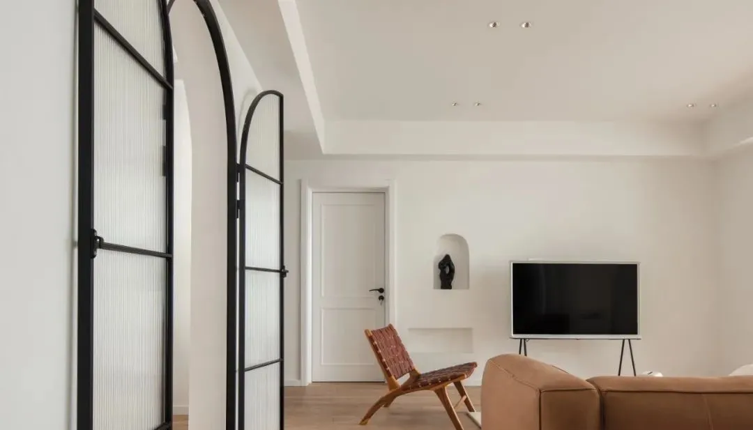 装修设计精选|123㎡的家如白巧克力般柔软,适合躺平用心感受纯粹生活