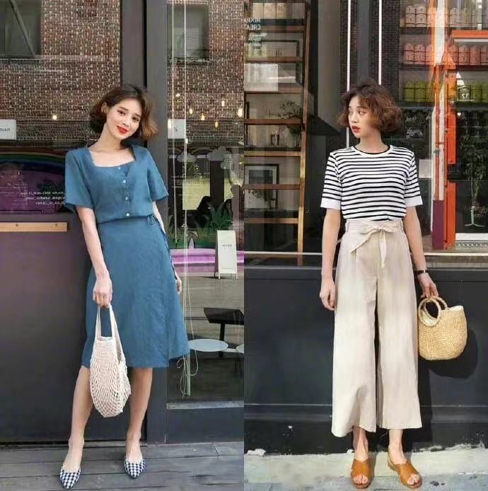 静静时尚达人|有哪些小个子的日常搭配呢?复古穿搭简约又可爱,适合早秋穿