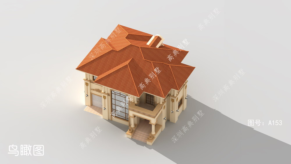 这款两层欧式别墅，要实用有实用，要外观有外观，可以参考一下。