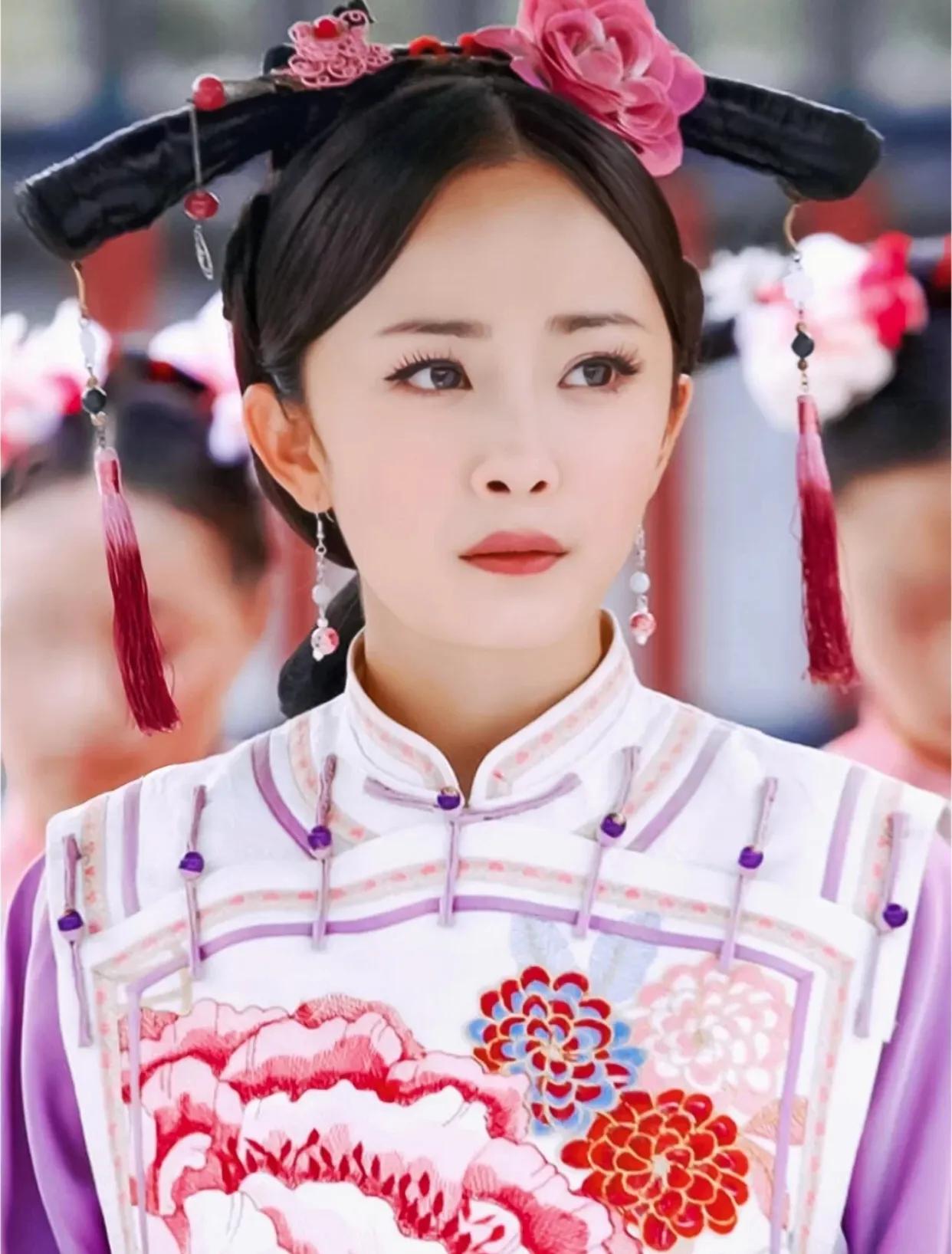 杨幂|女星的清朝妆造型,杨幂灵动,孙俪霸气,赵丽颖让人眼前一亮