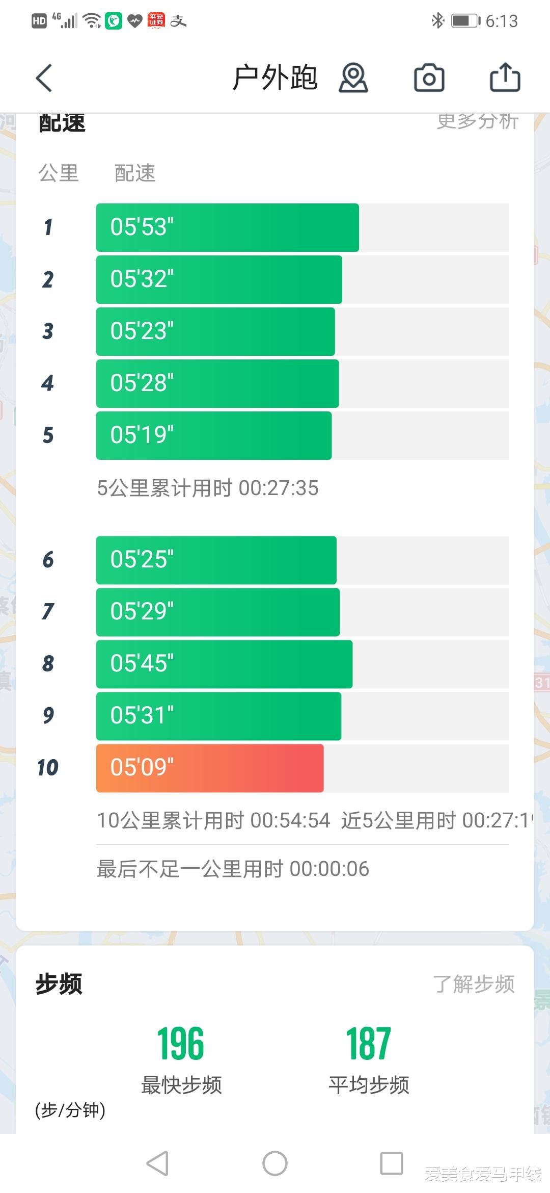 爱美食爱马甲线|秋风送爽，步幅大点跑步吧，跑步10公里