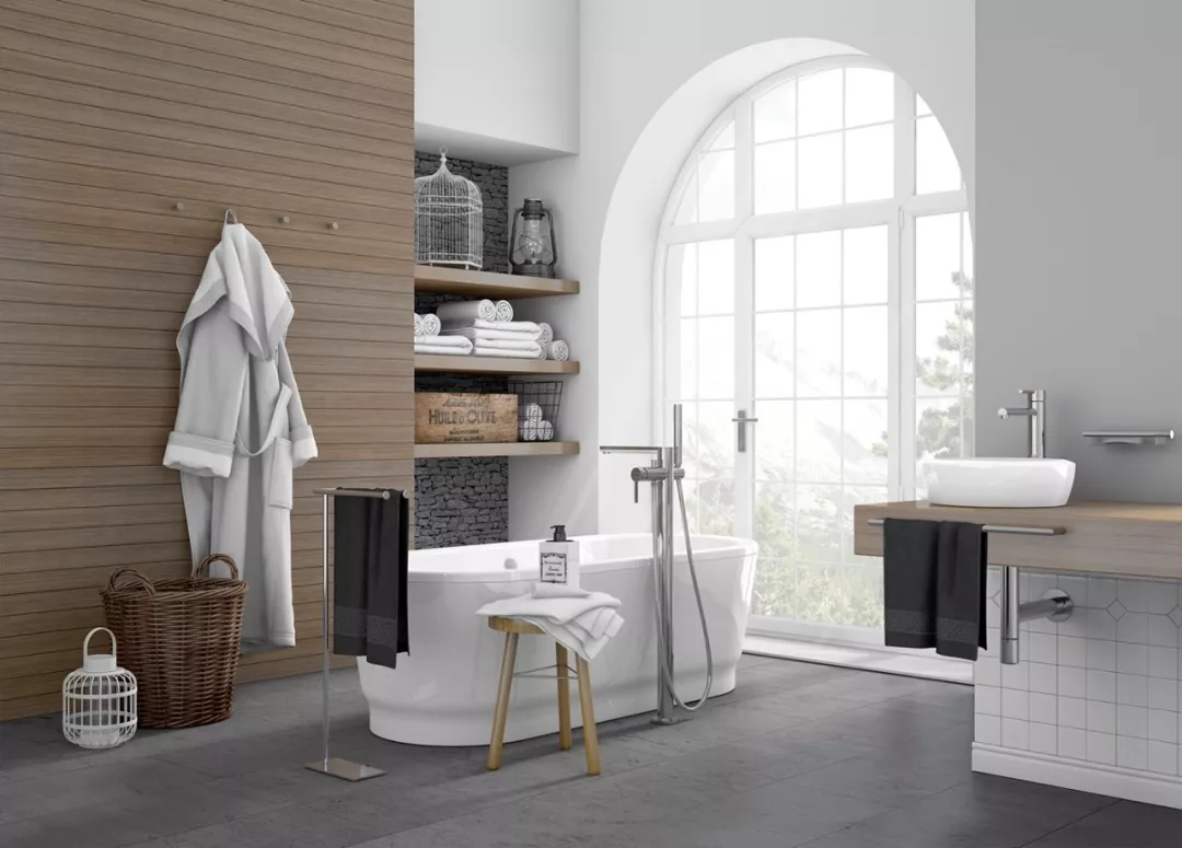 卫生间设计个“壁龛”,好看又有收纳功能!