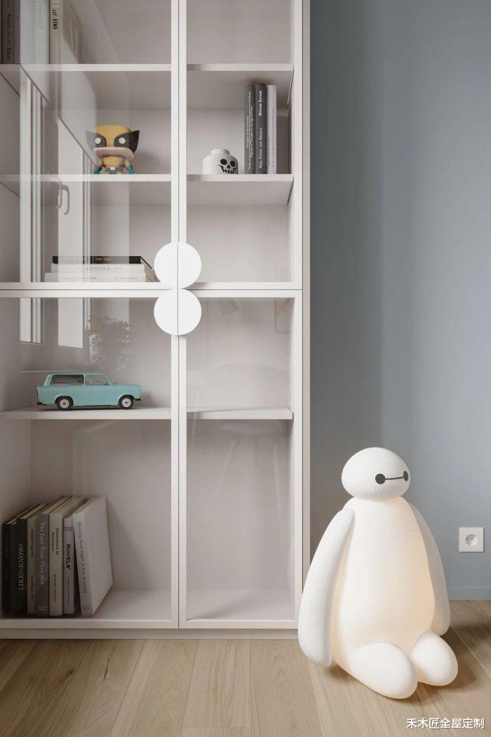 原木、高级灰、定制柜——打造一个清爽宁静的北欧风住宅