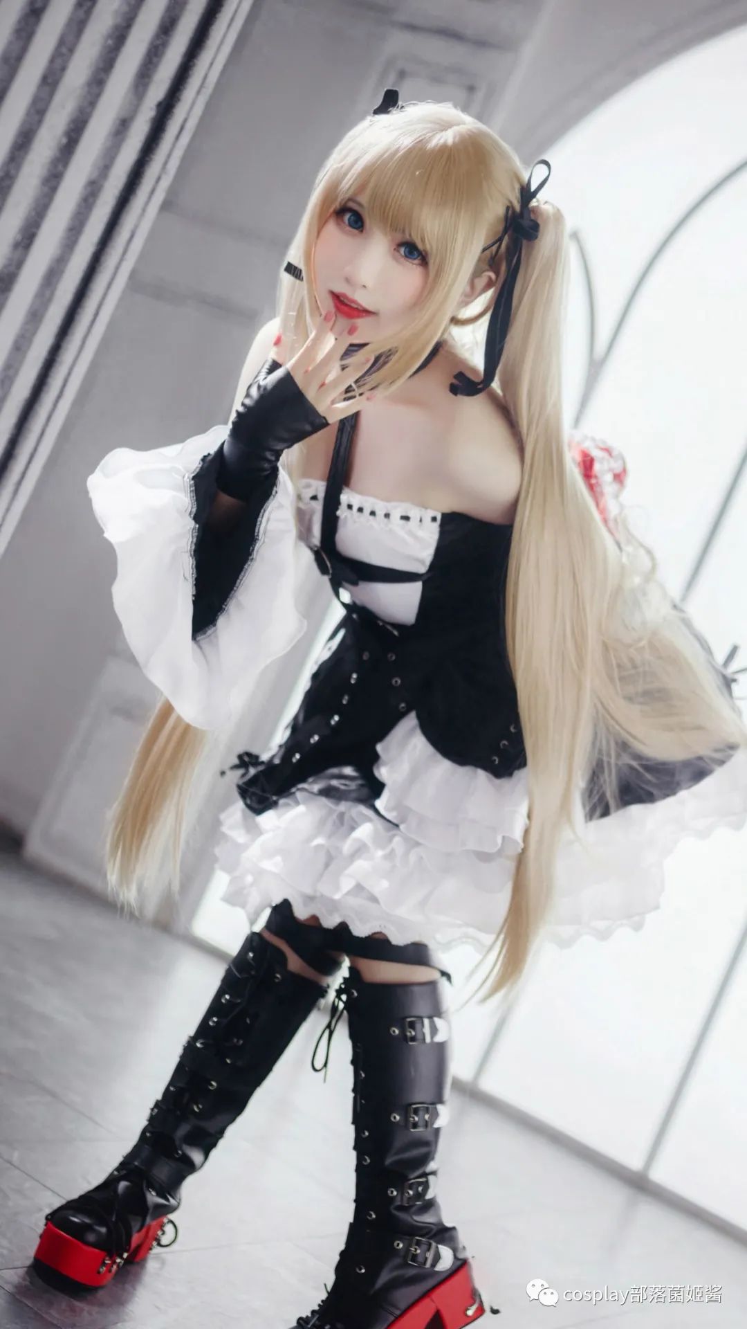 |cos:肥宅版玛莉萝丝cos正片@桃之啾啾