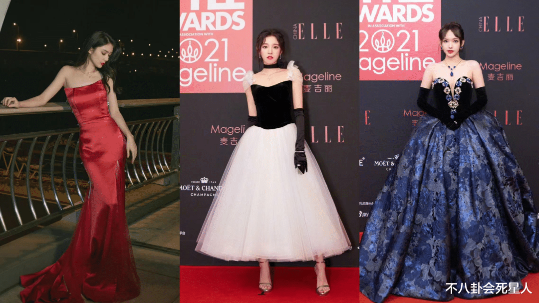 |红毯还得看内娱，韩星红毯太寒酸，黑白色刷屏，妆容寡淡小家子气