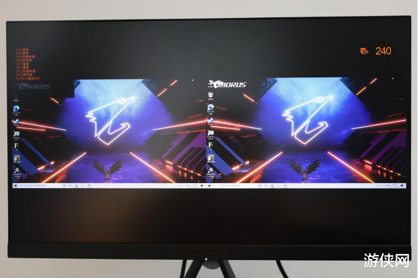 显示器|240Hz电竞显示器中的小钢炮！AORUS FI25F开箱
