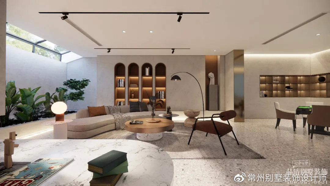 常州别墅设计师 品清别墅装饰|现代轻奢风格案例赏析