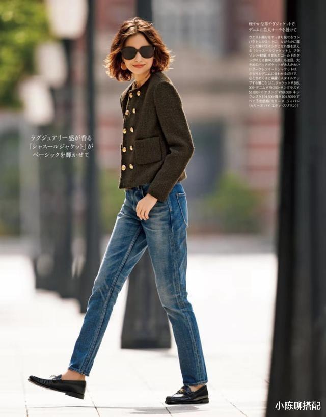 小陈聊搭配|秋天的第一件外套,就选“小香风”,中年女星都爱这件气质单品