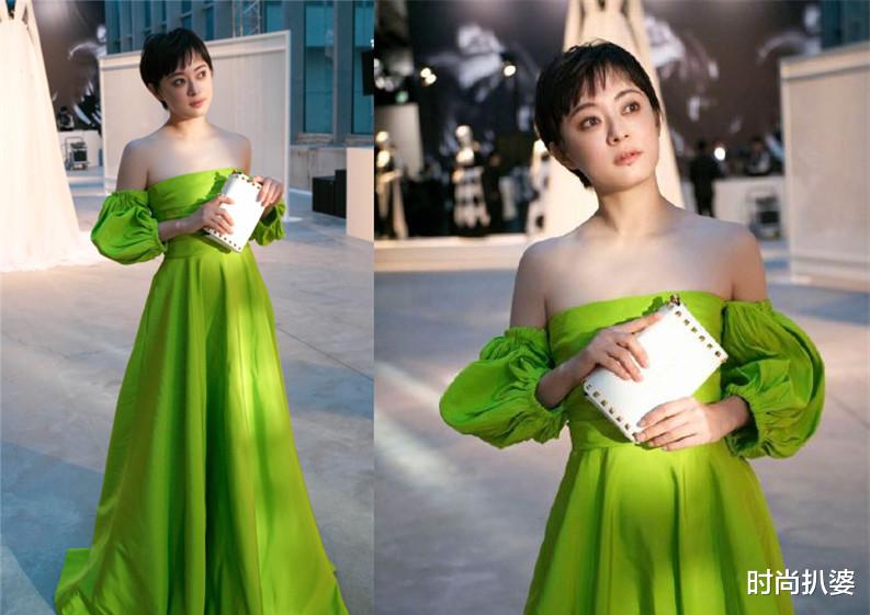 孙俪|活动造型，孙俪何穗礼服抢眼，关晓彤秀长腿却暴露不会穿高跟鞋？