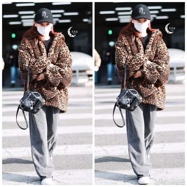 迪丽热巴|13位女明星的机场穿搭,热巴全程遮脸,杨幂时尚,冯提莫清凉性感