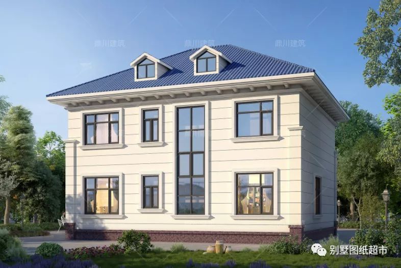 农村盖房选什么户型最合适?4套经典二层别墅设计,适合农村人