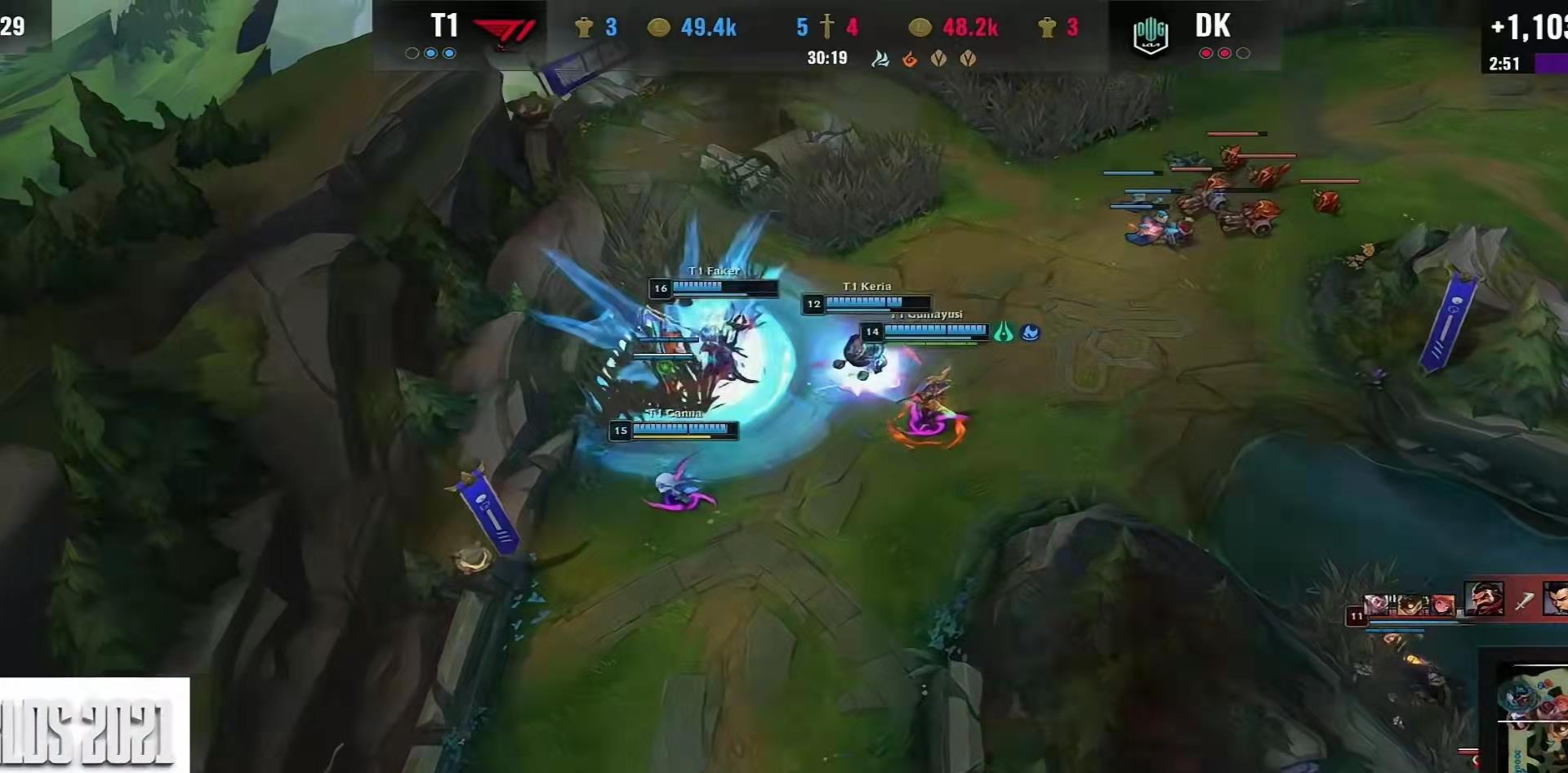 魔王樊|T1抱憾止步四强:春季赛大腿canna拖了后腿,Faker眼眶红润惹人怜