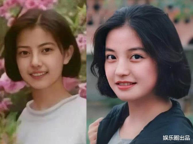 吴宣仪|高圆圆短发旧照火了,穿打底衫站在桃树下摆拍,被指“像小燕子”
