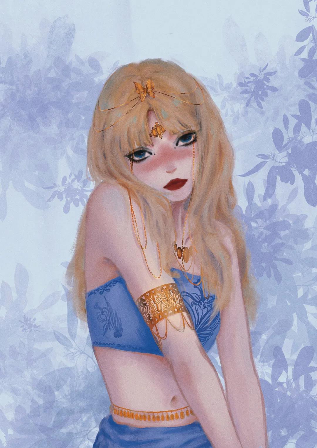 異域|迪士尼公主變“異域美人”，艾莎和樂佩像雙生，花木蘭美到認不出