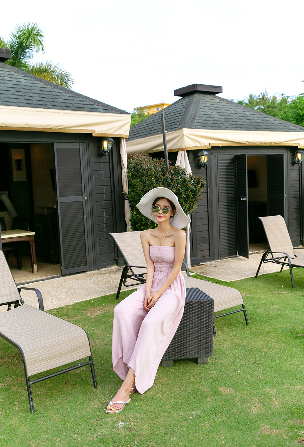 |巴黎炎日蜜桃清露抹胸