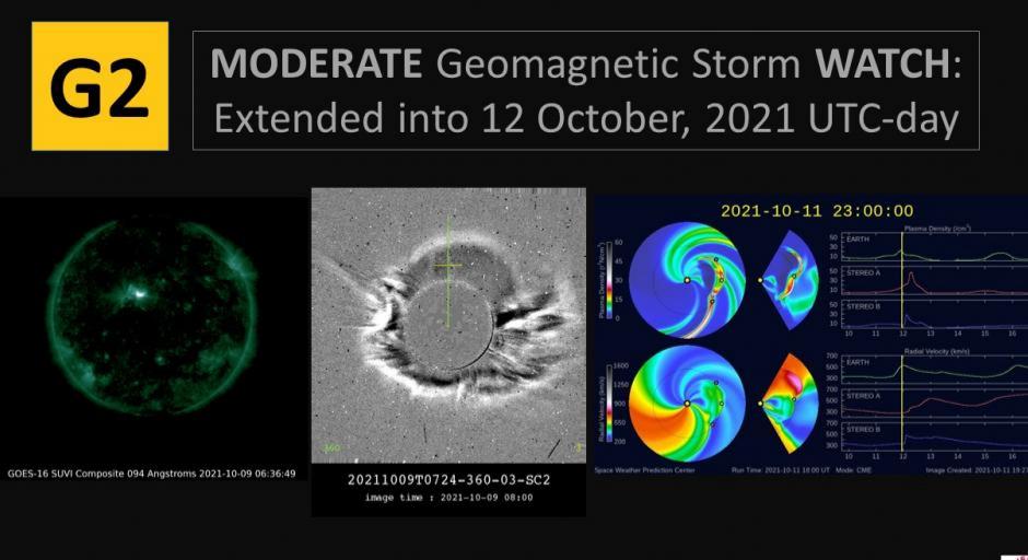 太阳风暴 太阳风暴袭击地球，极光延伸到纽约地区