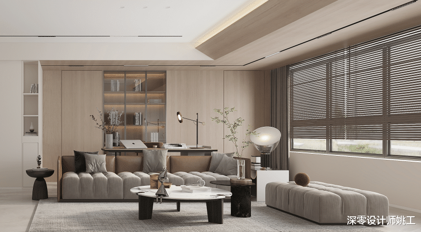 看了蒋欣的《小舍得》，我被客厅里的半开式书房圈粉了，氛围温馨有爱