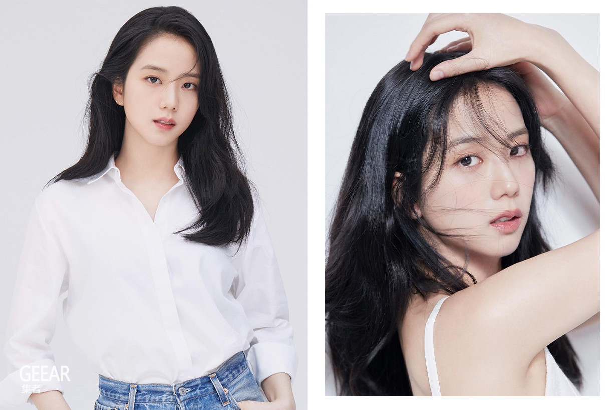 淡妆|Jisoo释出演员造型照,这个淡妆是颜值的考验!