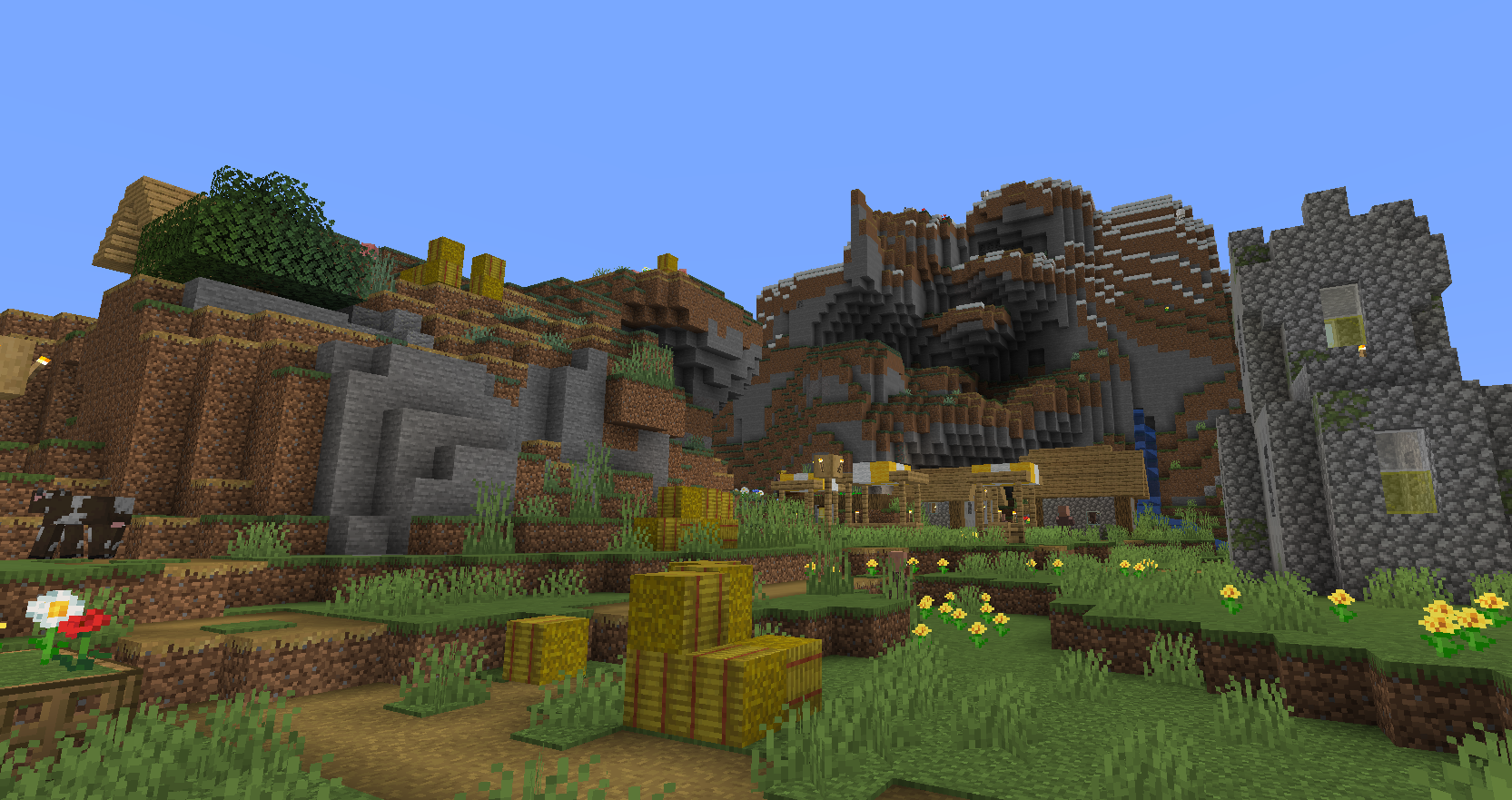  我的世界：拿“地球”当种子，测试了两次，非常符合主题