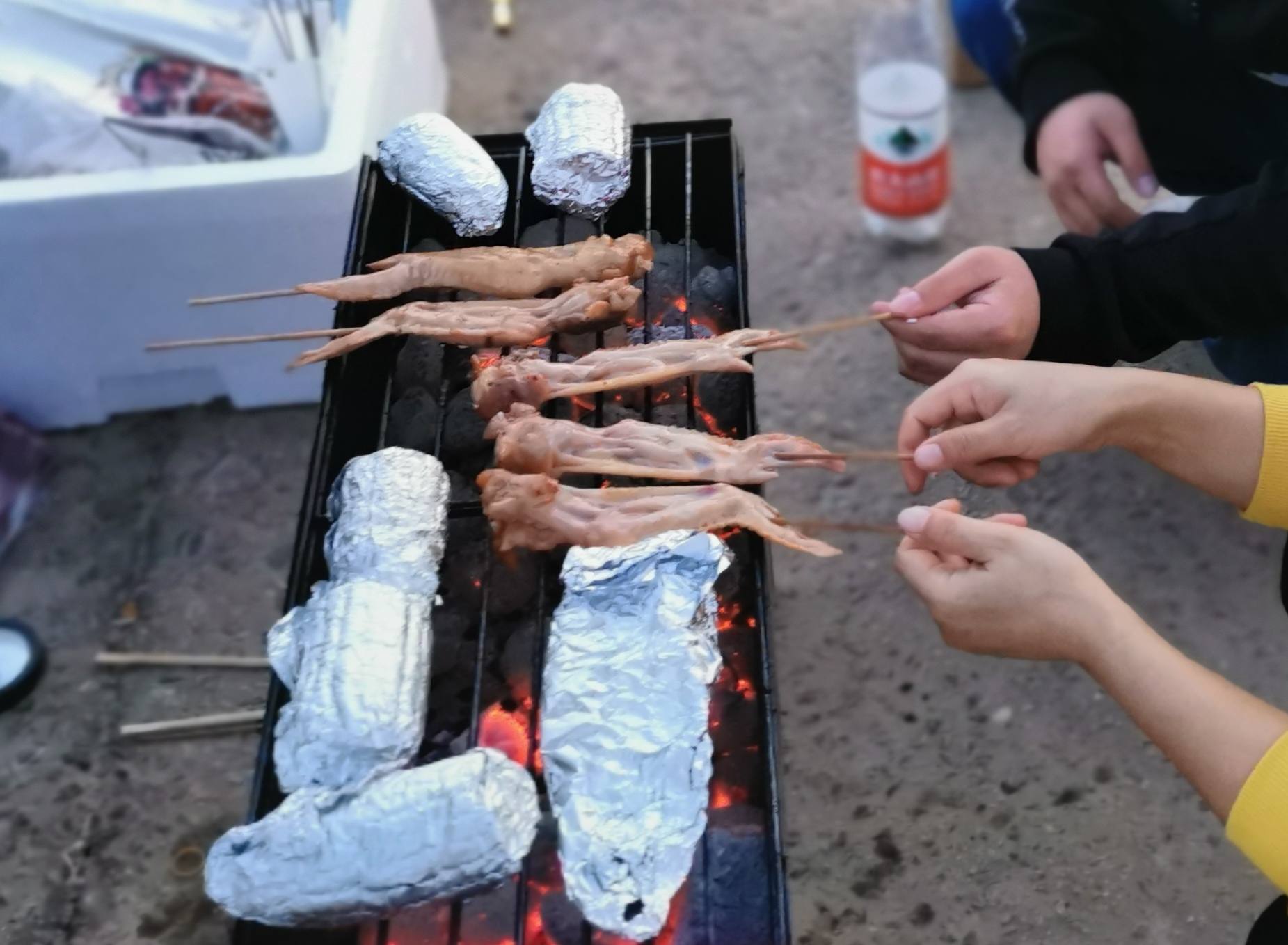 春节|春节东莞河滩烧烤记