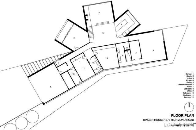 以窗为框，以景为画，这个住宅不会放过室外任意方向的美景