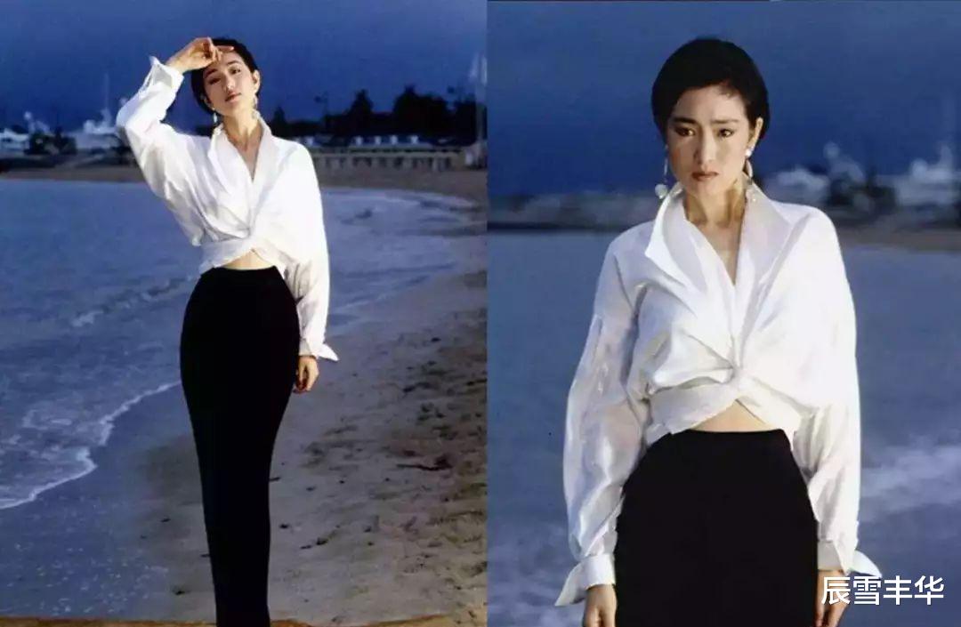 辰雪丰华 30年前，巩俐时髦又精致，让很多现代人都比不上，如今55岁变朴素