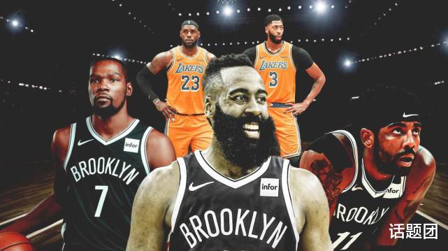 湖人队|NBA分析师：只有篮网能赢湖人 杜兰特詹姆斯互爆哈登准三双拿FMVP