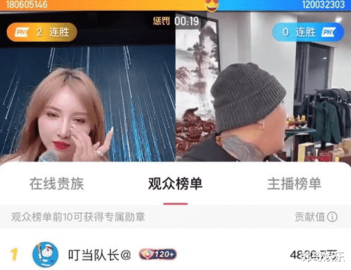 散打哥|王思聪助阵:映客一姐1.4亿分吊打散打哥,碾压方丈,怒抢人气榜