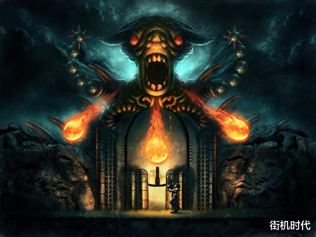 魂斗罗|《魂斗罗》最吓人的几只BOSS,人类和怪物结合后的产物