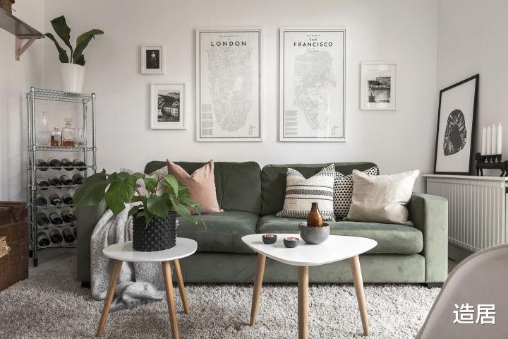 沙发旁不放边几，还能放什么？