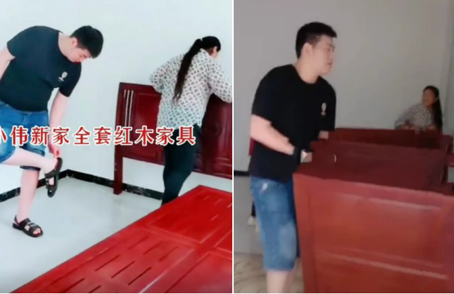 |大衣哥在儿子豪宅高歌！两层洋房装饰奢华，送红木家具出手阔绰