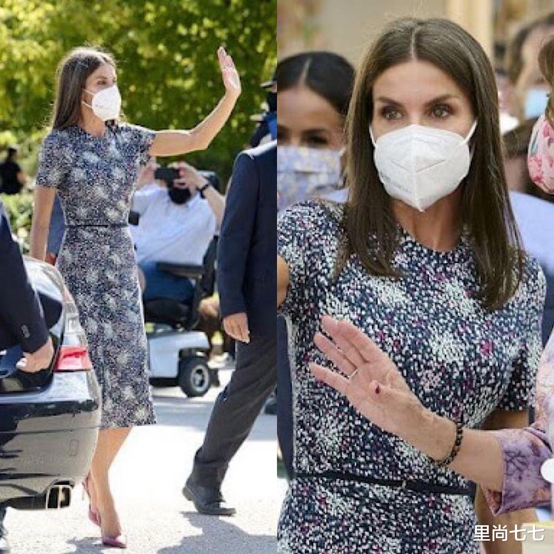 里尚七七|西班牙小公主开学，弯腰驼背不开心，1米8身高穿校服裙短得太尴尬