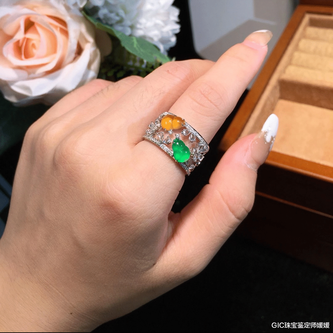 GIC珠宝鉴定师媛媛 Toi et Moi戒指个性又浪漫，是拿破仑的订婚戒指，如今依然十分流行