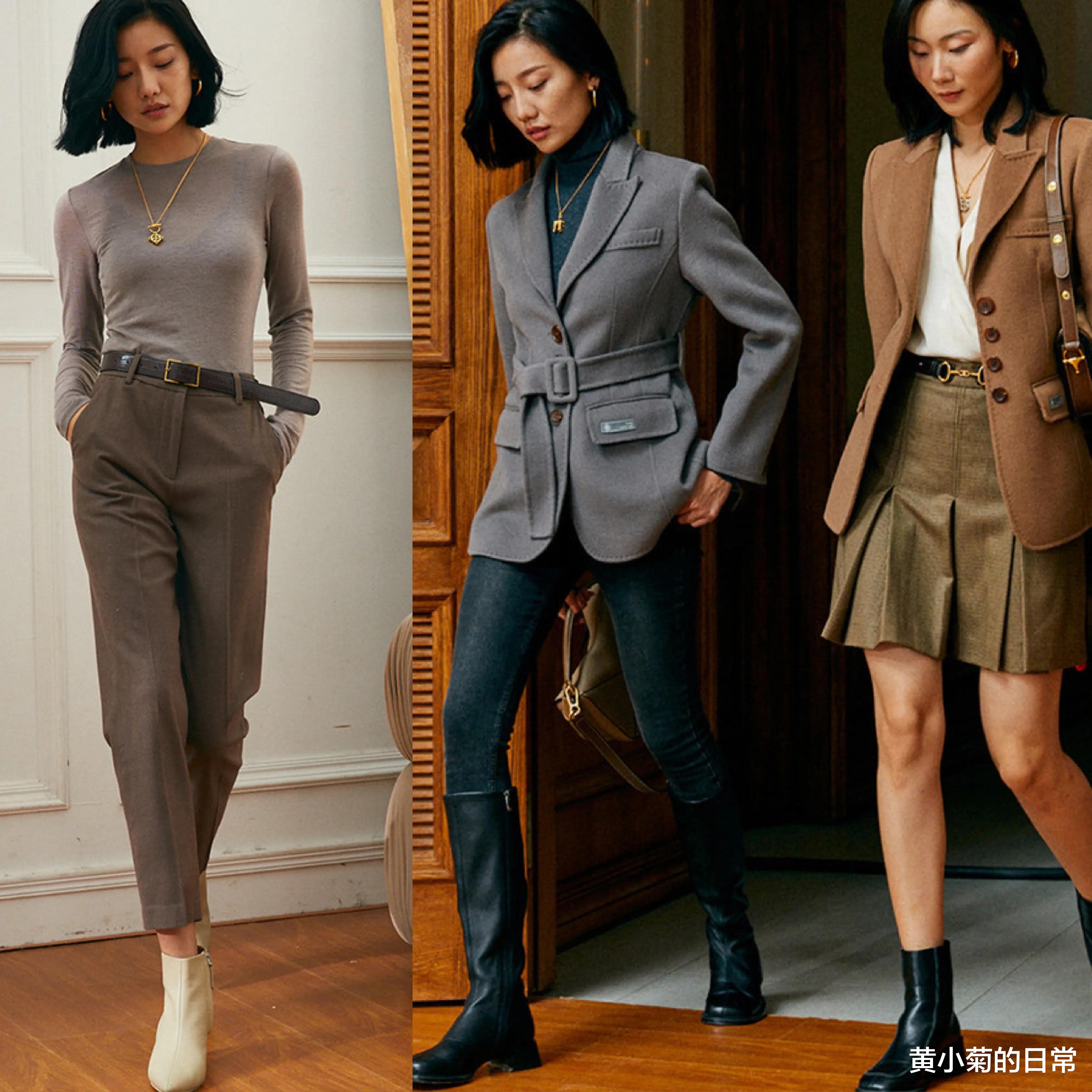 黄小菊的日常 下个月立冬，会打扮女人就备这几套，优雅减龄，美得天天不重样