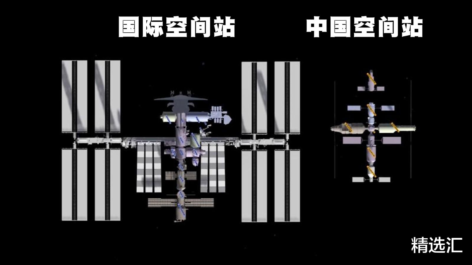 国际空间站和中国空间站相比,是否真的落后了?