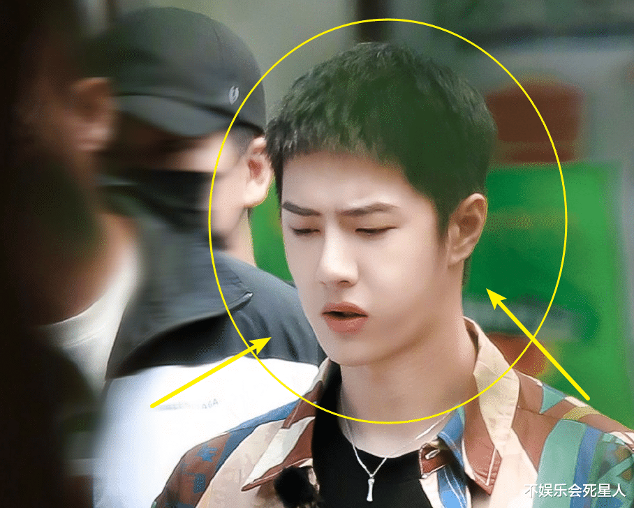 王一博|王一博现身成都录制，和175大张伟站在一起，这腿确定不是五五分