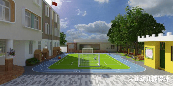 大正幼儿园设计 幼儿园设计案例：深圳坪地育英阳光幼儿园户外场地改造
