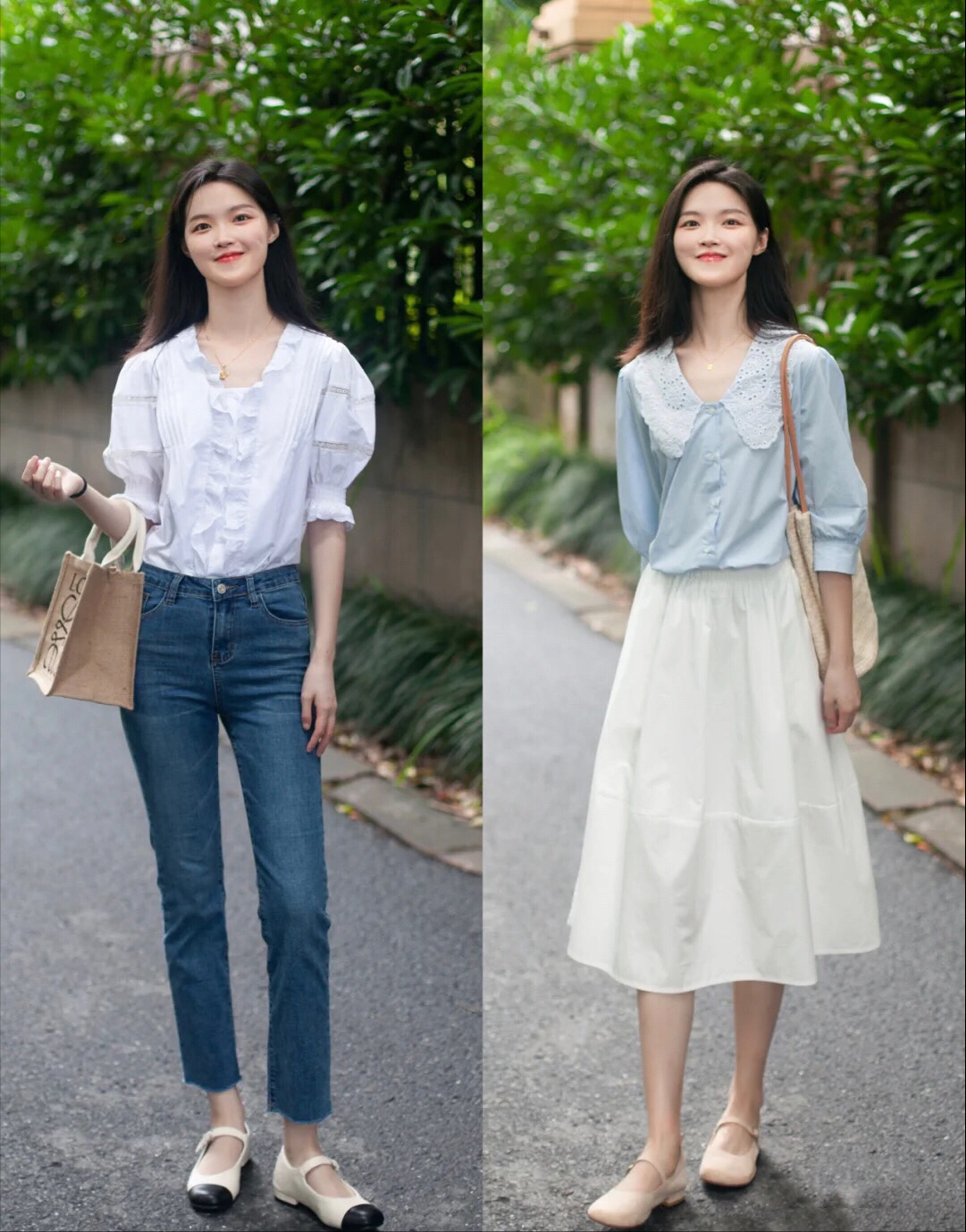 小喵说时尚|既成熟优雅，又不乏少女感，这样的通勤穿搭才好看