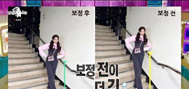 张员瑛|张员瑛12头身爆腿长有2公尺？原图公开吓歪全网！网：又把腿修短