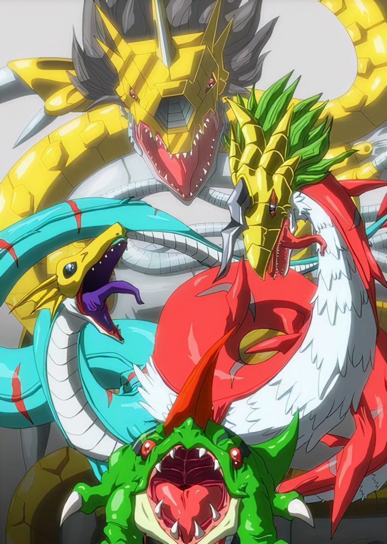 acgn漫评|海龙兽三条进化链，水神、魔王、首脑，能否打破满门忠烈的命运呢