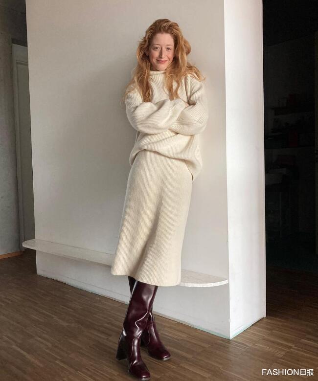 FASHION日报 宝藏博主长相自带古典气质 她驾驭色彩的能力太有料了