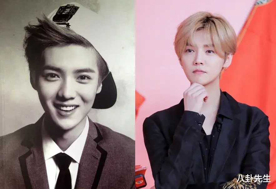 EXO|EXO出道9年中韩成员今昔对比：吴世勋轻微发福，鹿晗气质大变