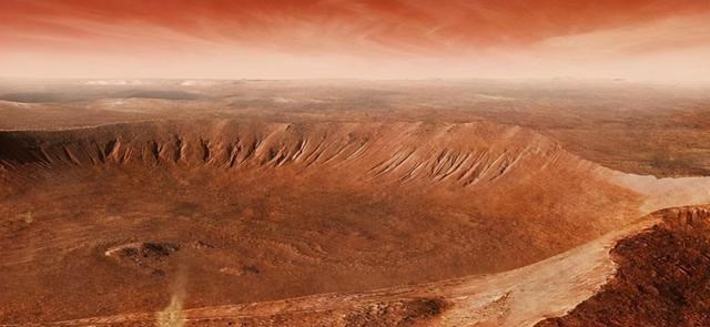 科学家 探索火星：大峡谷层层堆叠，曾有水流冲刷，或有生命痕迹