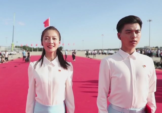 校花|中传“校花”冯琳再次亮相，公开参加领诵，气质比过去更好