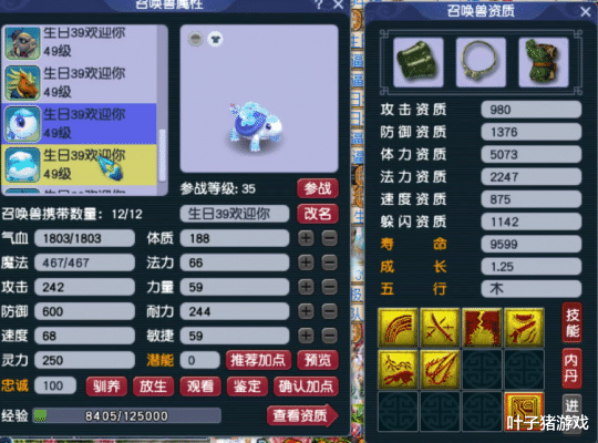 梦幻西游|梦幻西游39级天猴组女儿村装备展示，惊现天花板出其力劈宠！